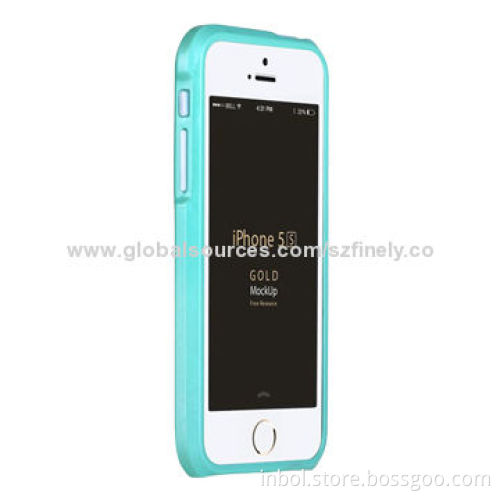 PC Case for iPhone 5/5S, Magnetic Bumper (2-in-1 Design) with Strong Absorption Force